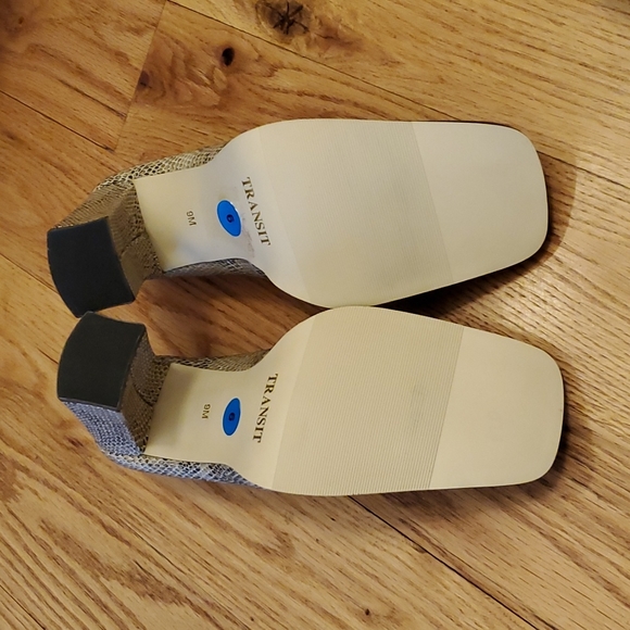 NEW YORK TRANSIT HEELS BLOCK 9 GATOR STYLE 4" NWOT - Picture 8 of 10